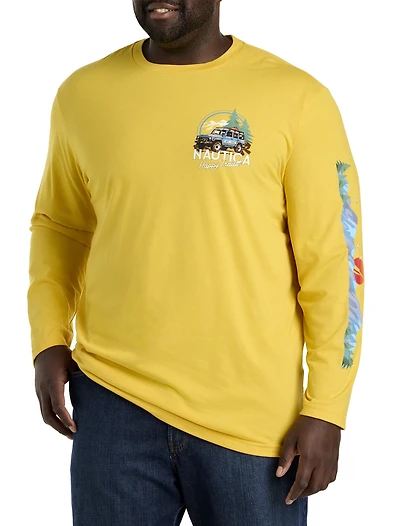 Happy Trails Long-Sleeve Graphic Tee