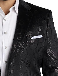 Velvet Paisley Sport Coat