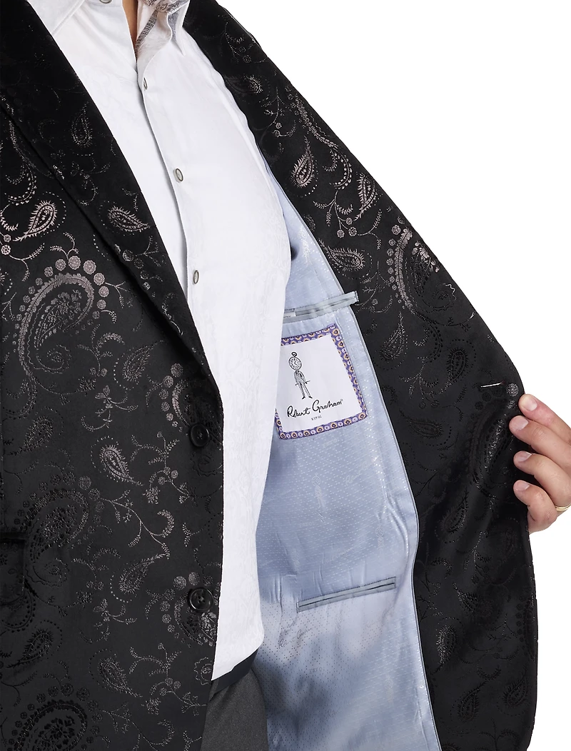 Velvet Paisley Sport Coat