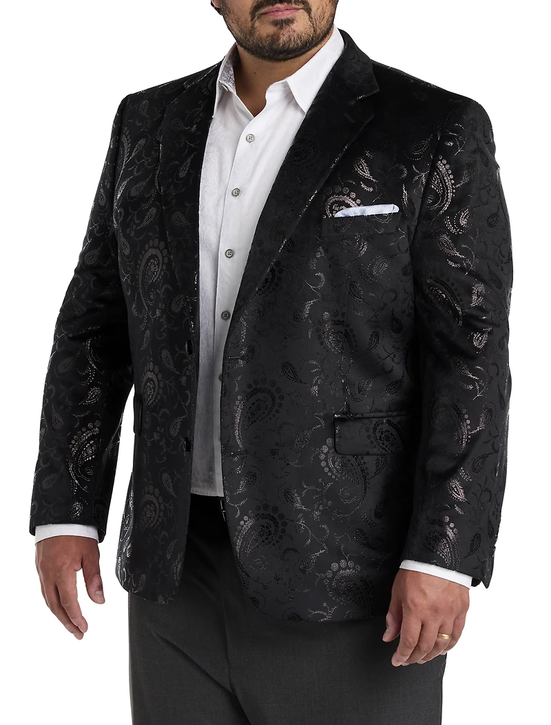 Velvet Paisley Sport Coat