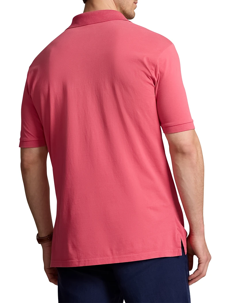 Garment-Dyed Polo Shirt