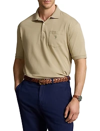 Garment-Dyed Polo Shirt