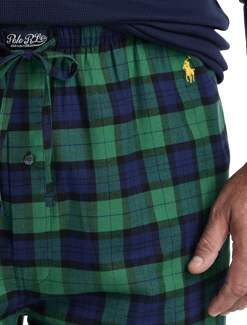 Gilbert Plaid Flannel Lounge Pants