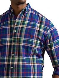Plaid Oxford Sport Shirt