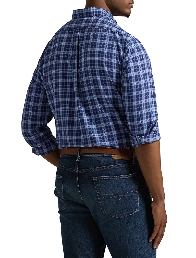 Multi Plaid Performance Oxford Sport Shirt