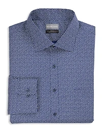 Abstract Patterned Performance Dress Shirt