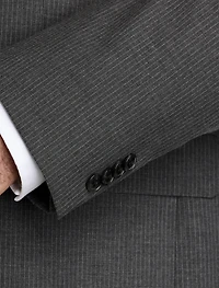 Pinstripe Suit Jacket