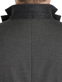 Pinstripe Suit Jacket