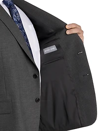 Pinstripe Suit Jacket