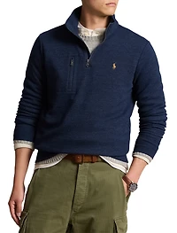 Terry 1/4-Zip Pullover