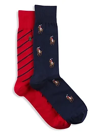 2-pk Mini Pony Socks
