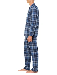 Plaid Flannel Pajama Set