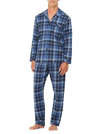 Plaid Flannel Pajama Set