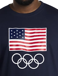 Olympics 2024 Flag Graphic Tee