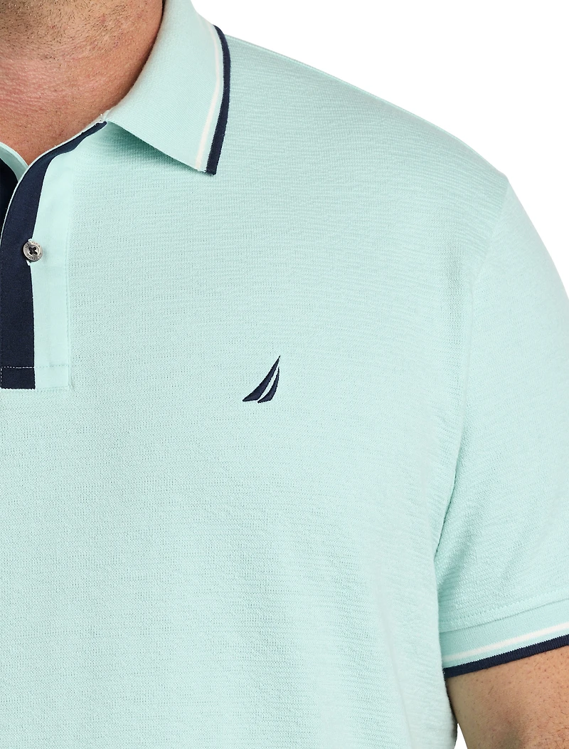 Contrast-Tipped Polo Shirt