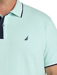 Contrast-Tipped Polo Shirt