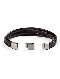 Triple-Band Woven Bracelet 