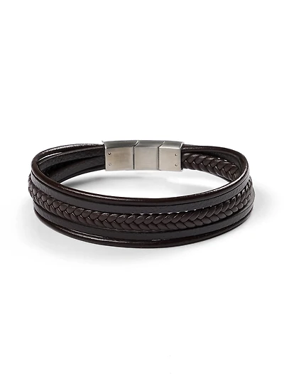 Triple-Band Woven Bracelet