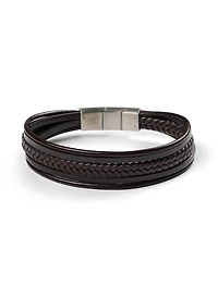 Triple-Band Woven Bracelet 