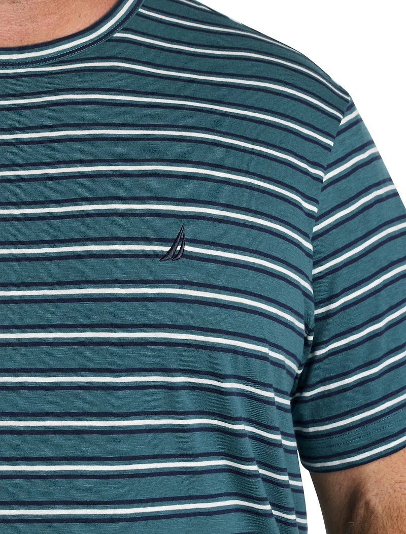 Striped Crewneck T-Shirt