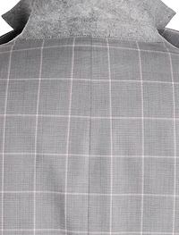 Windowpane Suit Jacket