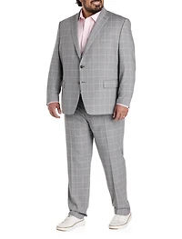 Windowpane Suit Jacket