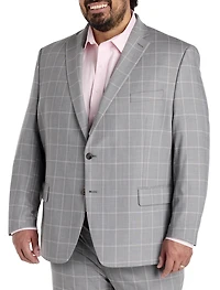 Windowpane Suit Jacket