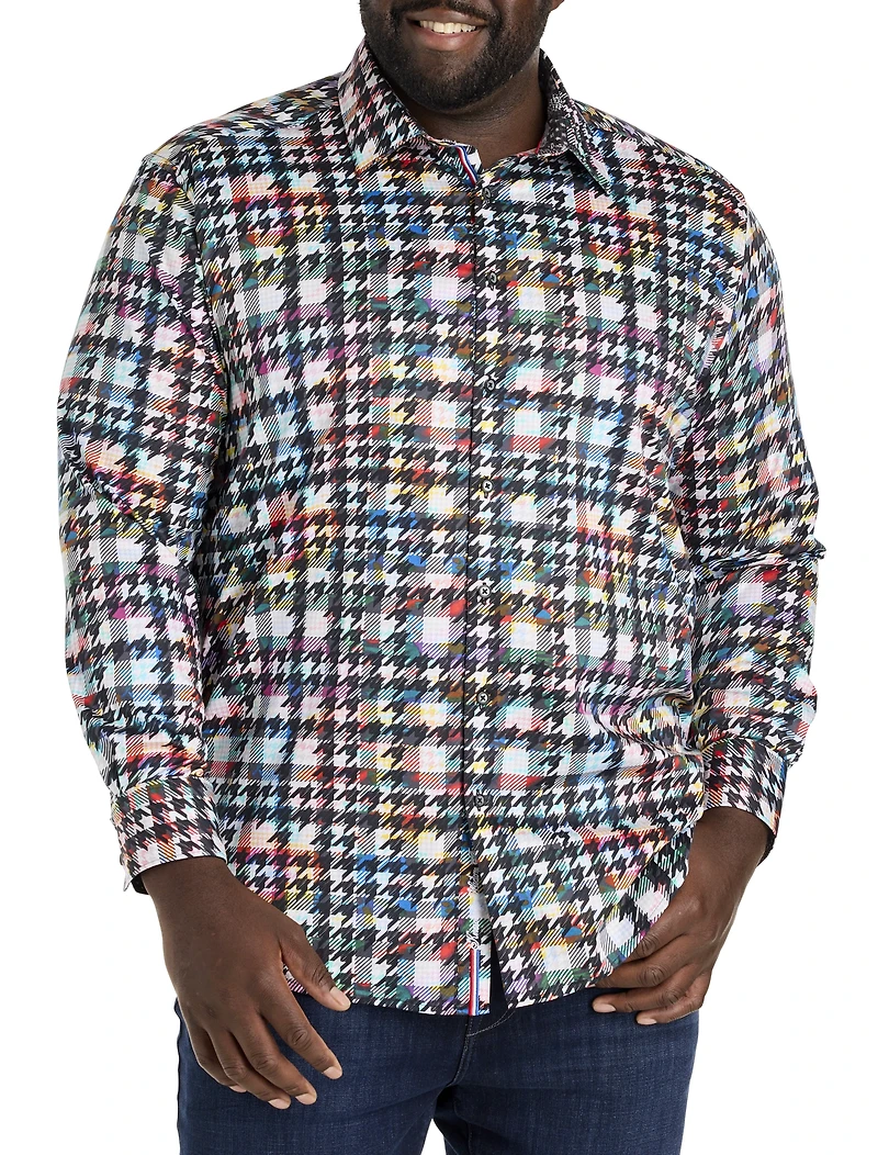 Algiers Houndstooth Sport Shirt