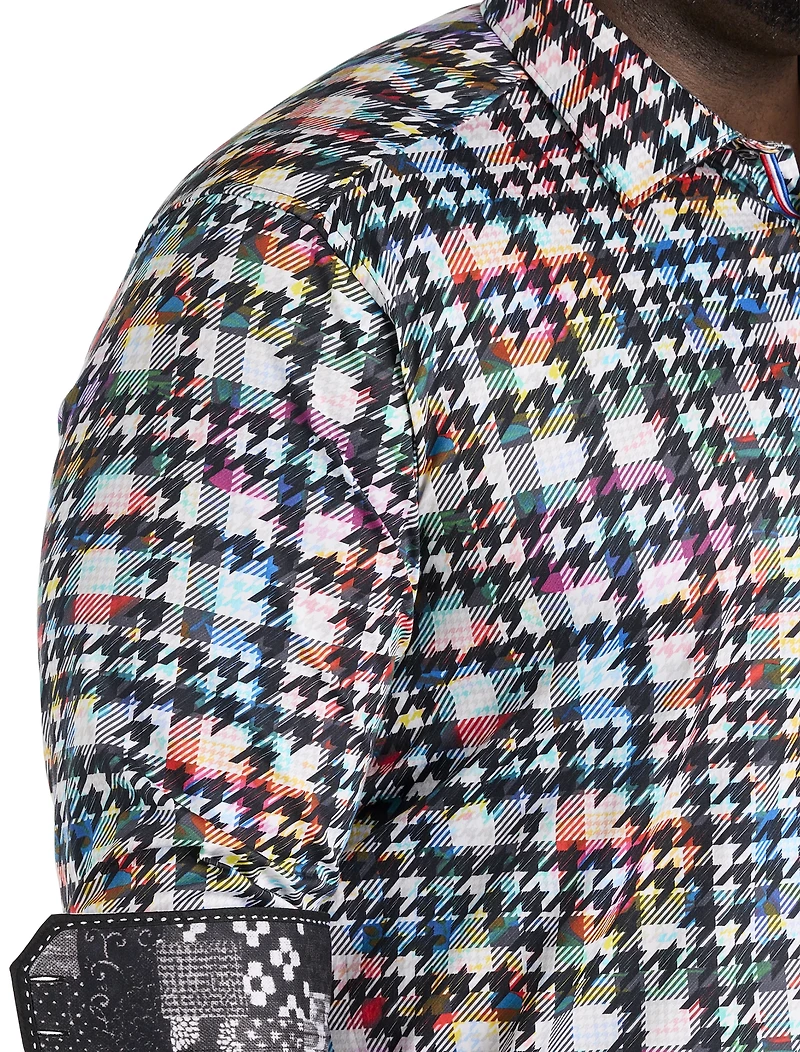 Algiers Houndstooth Sport Shirt