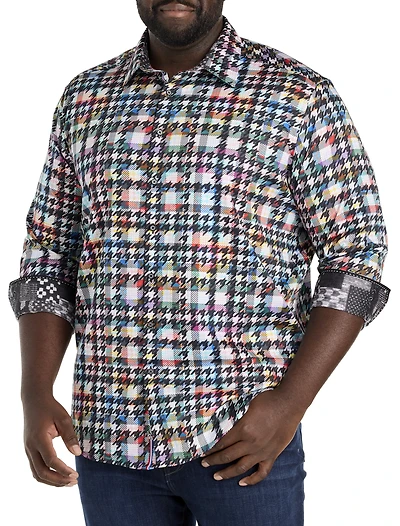 Algiers Houndstooth Sport Shirt