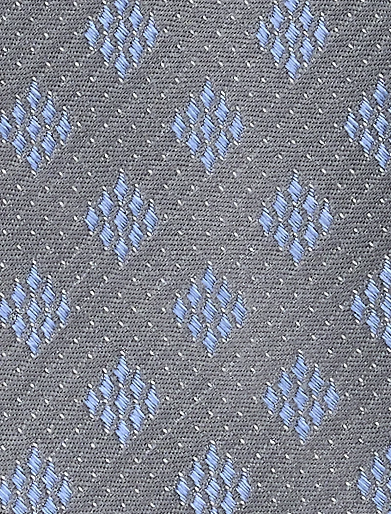 Keen Diamond Geometric Tie