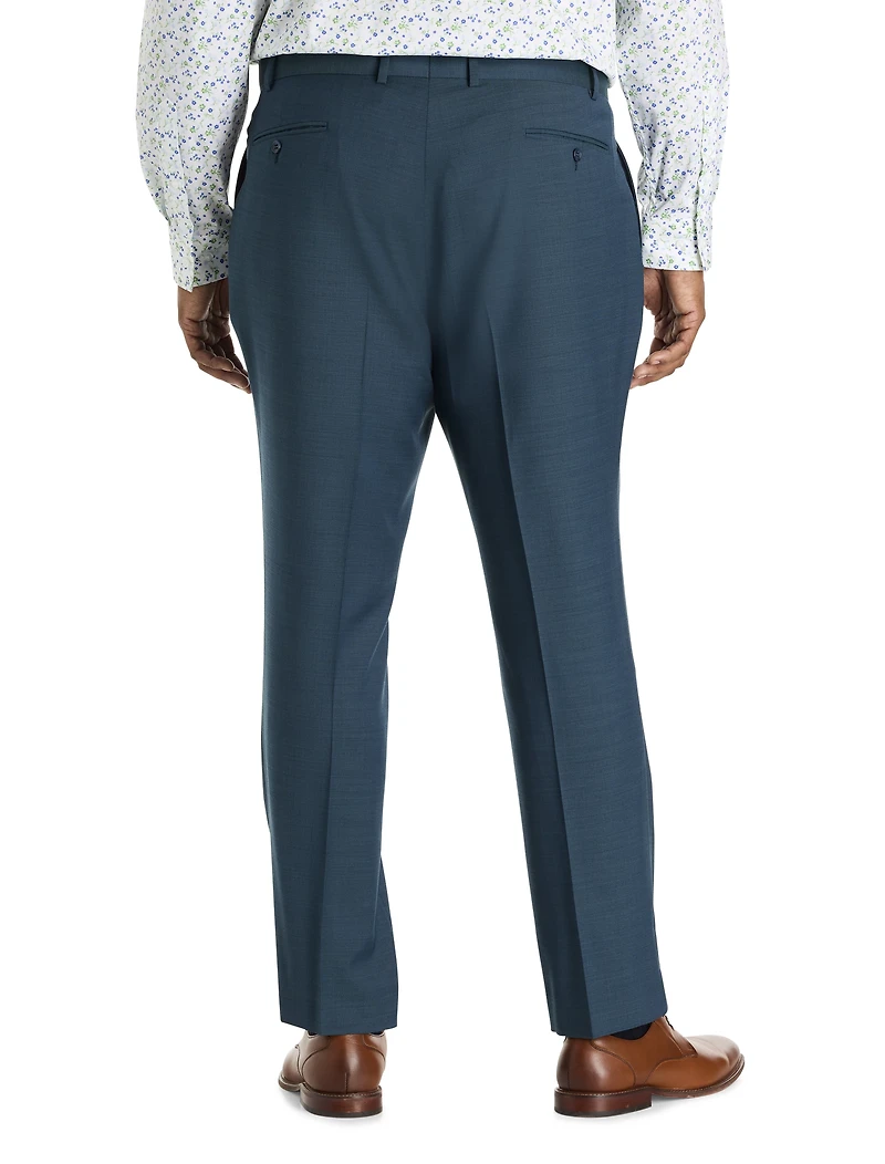 Solid Suit Pants