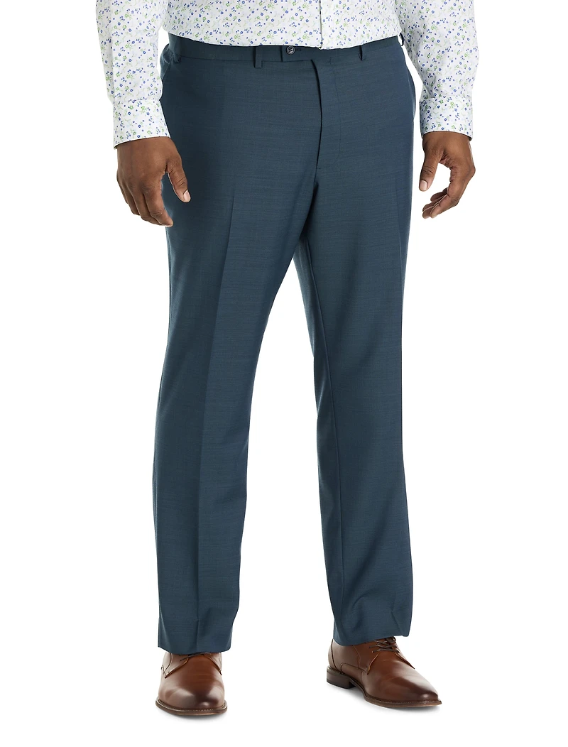 Solid Suit Pants
