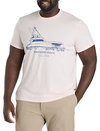 Sportfisher Waves Dune Graphic T-Shirt