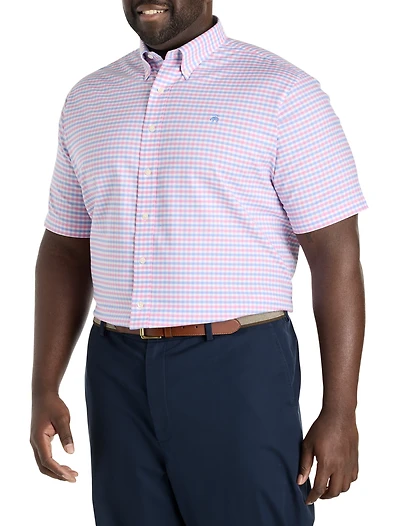 Non-Iron Gingham Sport Shirt