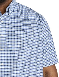 Non-Iron Multi Plaid Sport Shirt