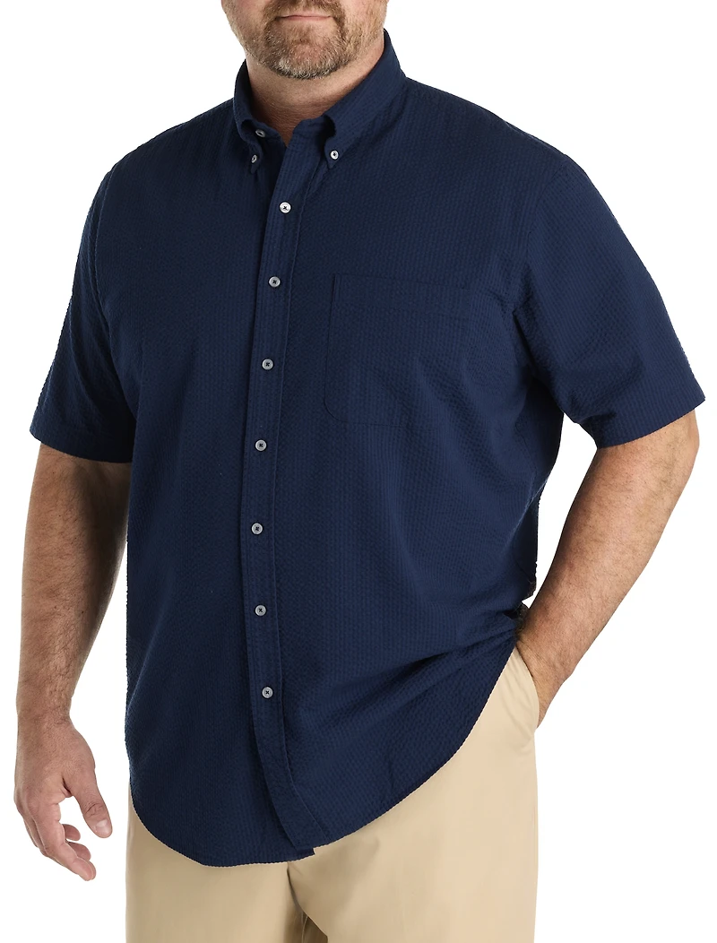 Seersucker Sport Shirt