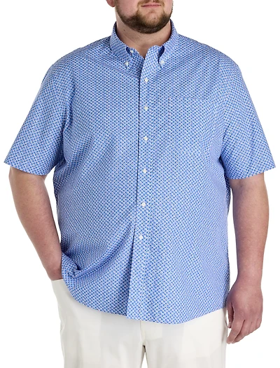 Dot Printed Friday Oxford Sport Shirt