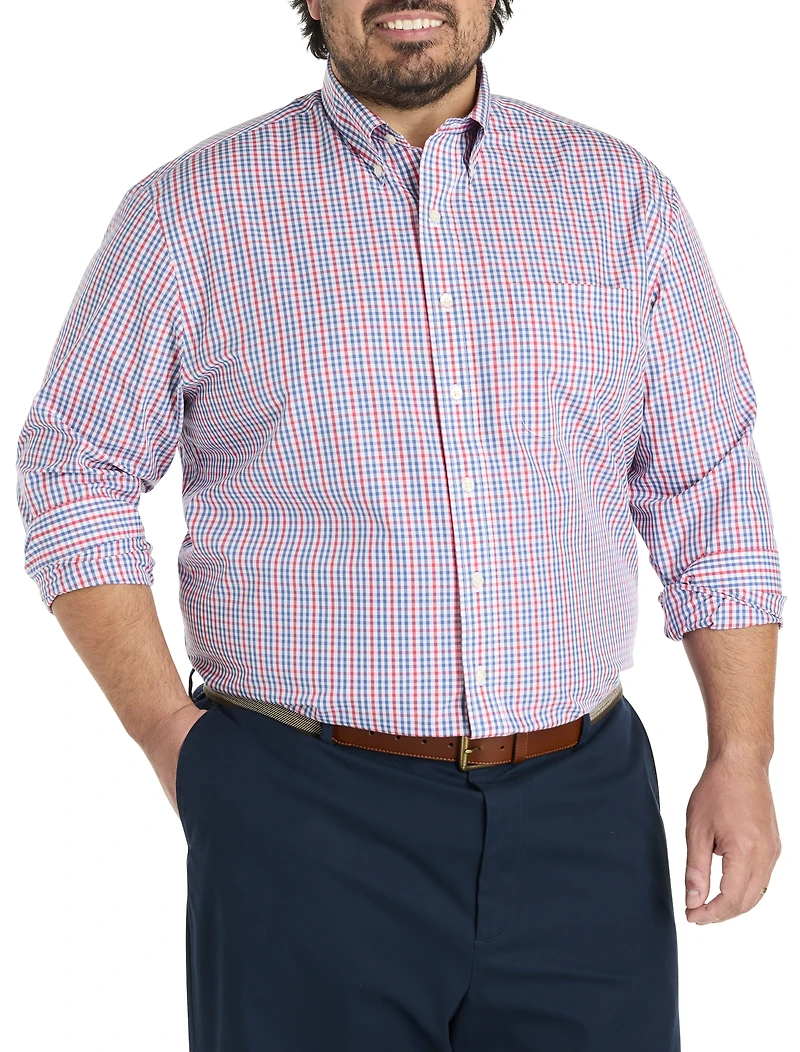 Non-Iron Multi Gingham Sport Shirt