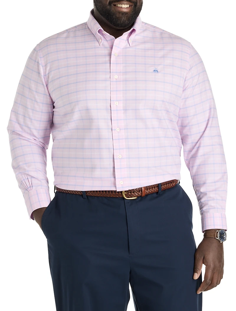 Non-Iron Multi Check Oxford Sport Shirt