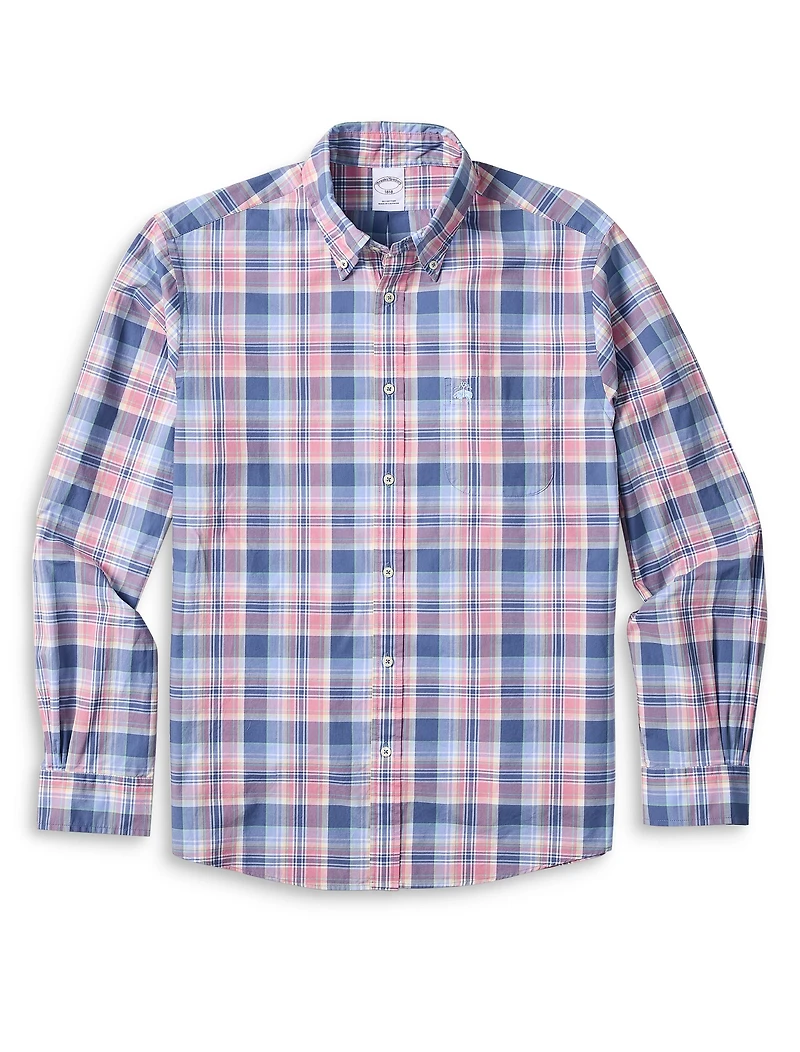 Multi Plaid Oxford Friday Sport Shirt