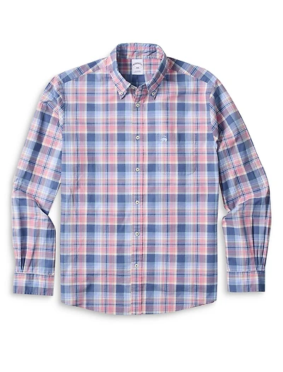 Multi Plaid Oxford Friday Sport Shirt