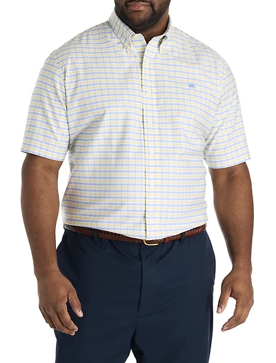 Non-Iron Gingham Sport Shirt