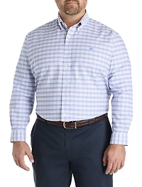 Non-Iron Oxford Check Sport Shirt