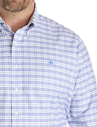Non-Iron Oxford Check Sport Shirt