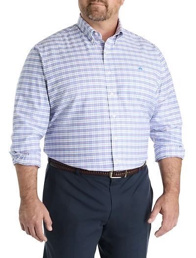 Non-Iron Oxford Check Sport Shirt