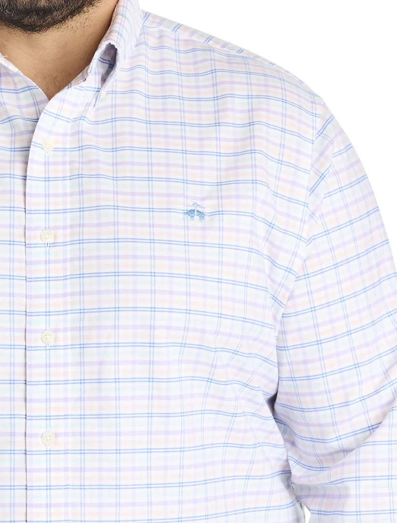 Non-Iron Multi Check Sport Shirt