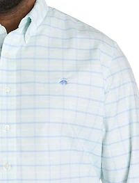 Non-Iron Oxford Check Sport Shirt