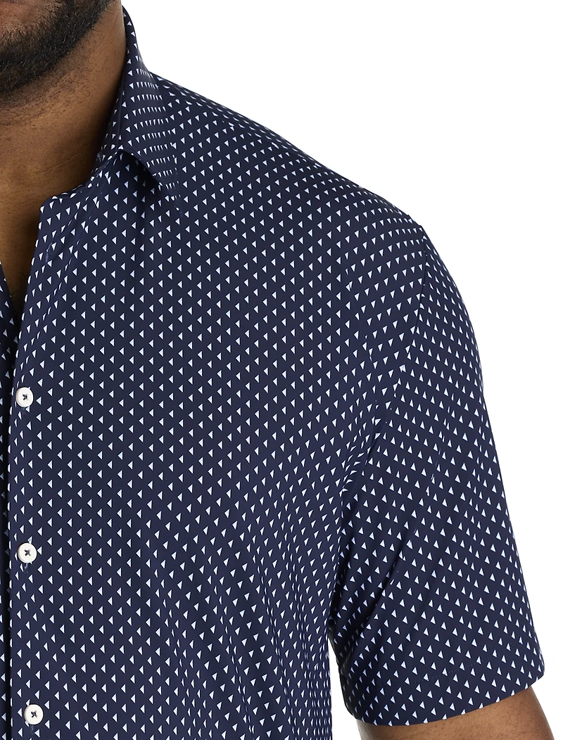Roan Geometric Oxford Sport Shirt