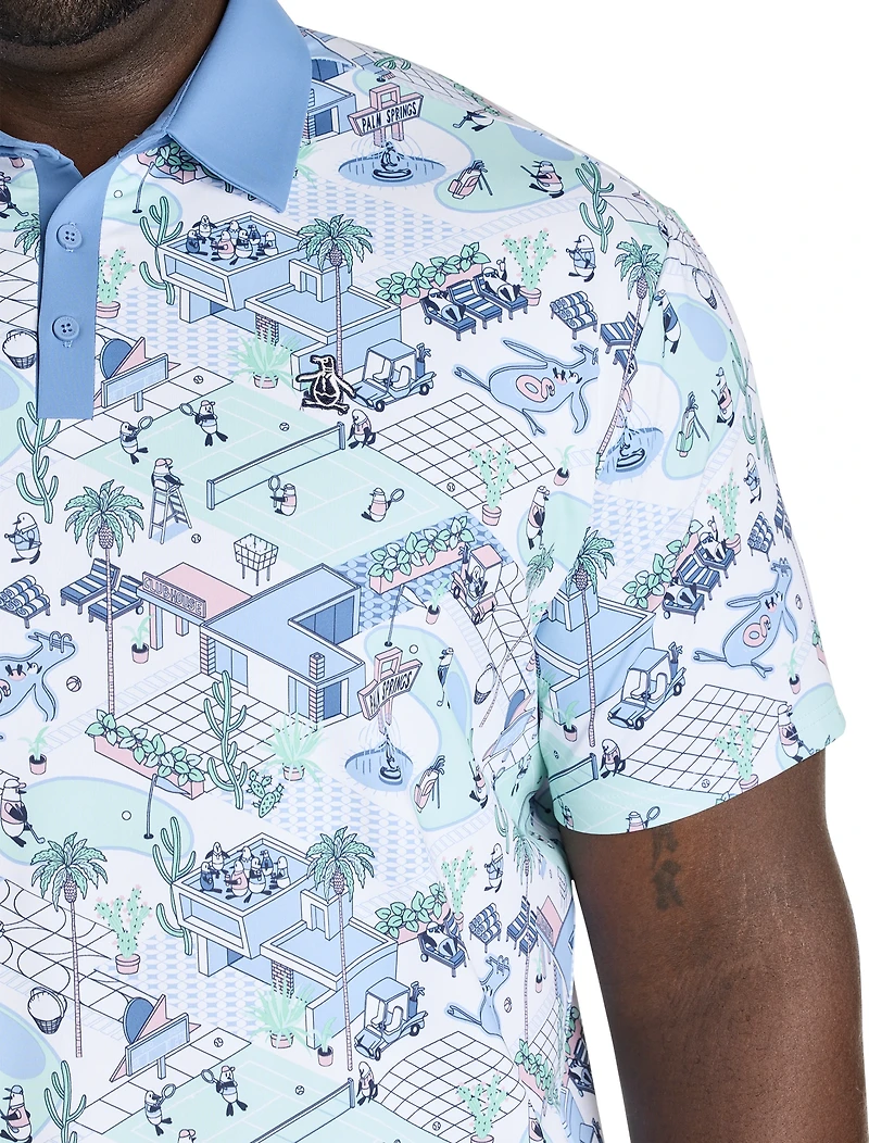 Palm Springs Performance Polo Shirt